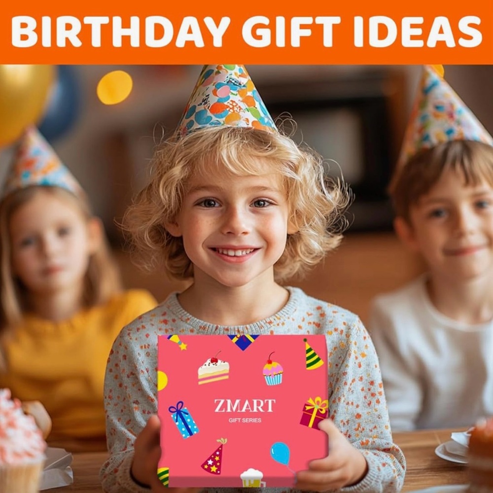 NIB Zmart 4th Birthday Gift - unisex Socks for Toddlers, 4T